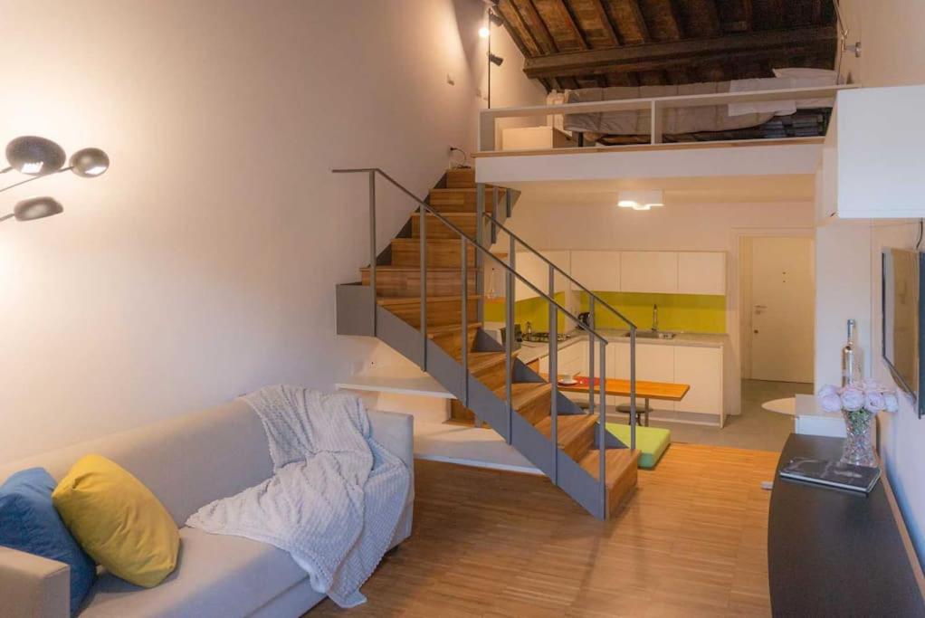 Apartmán Art Atelier Terrazza Borgo Řím Exteriér fotografie